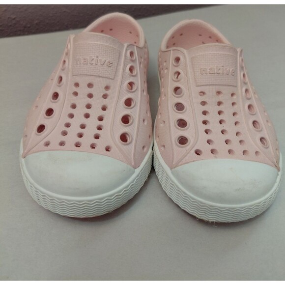 Native Shoes Child Junior Jefferson Water Shoe Lt Pink Size C4 - Picture 2 of 7